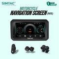 Simtac M8DT Quick Detachable Motorcycle GPS CarPlay Android Auto